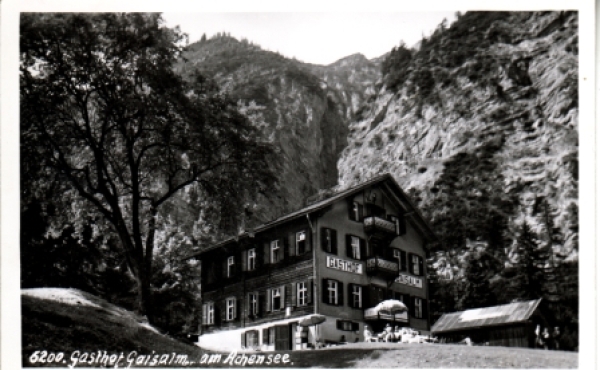 Gasthof Gaisalm (Achenkirch) - A xxxx 95 129 **